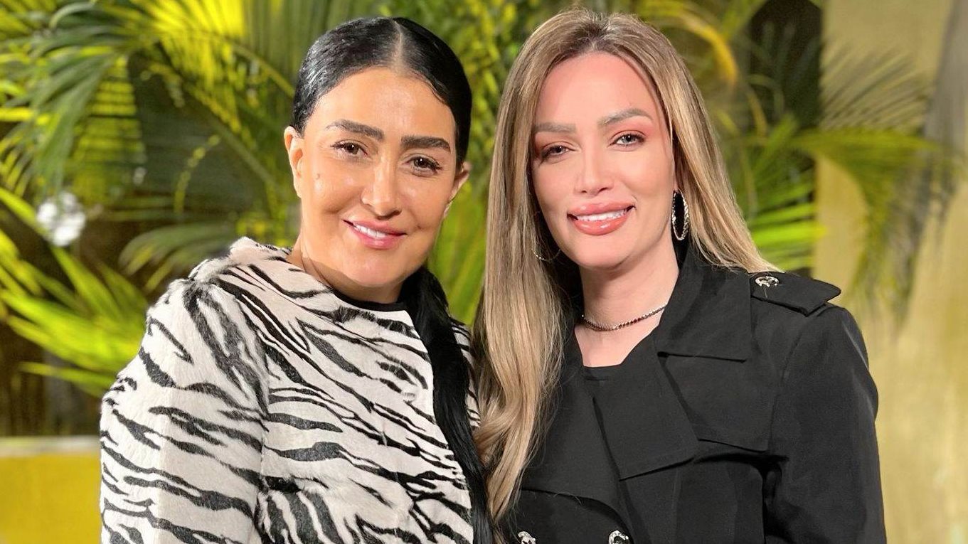 الإعلامية شيرين سليمان والنجمة غادة عبد الرازق