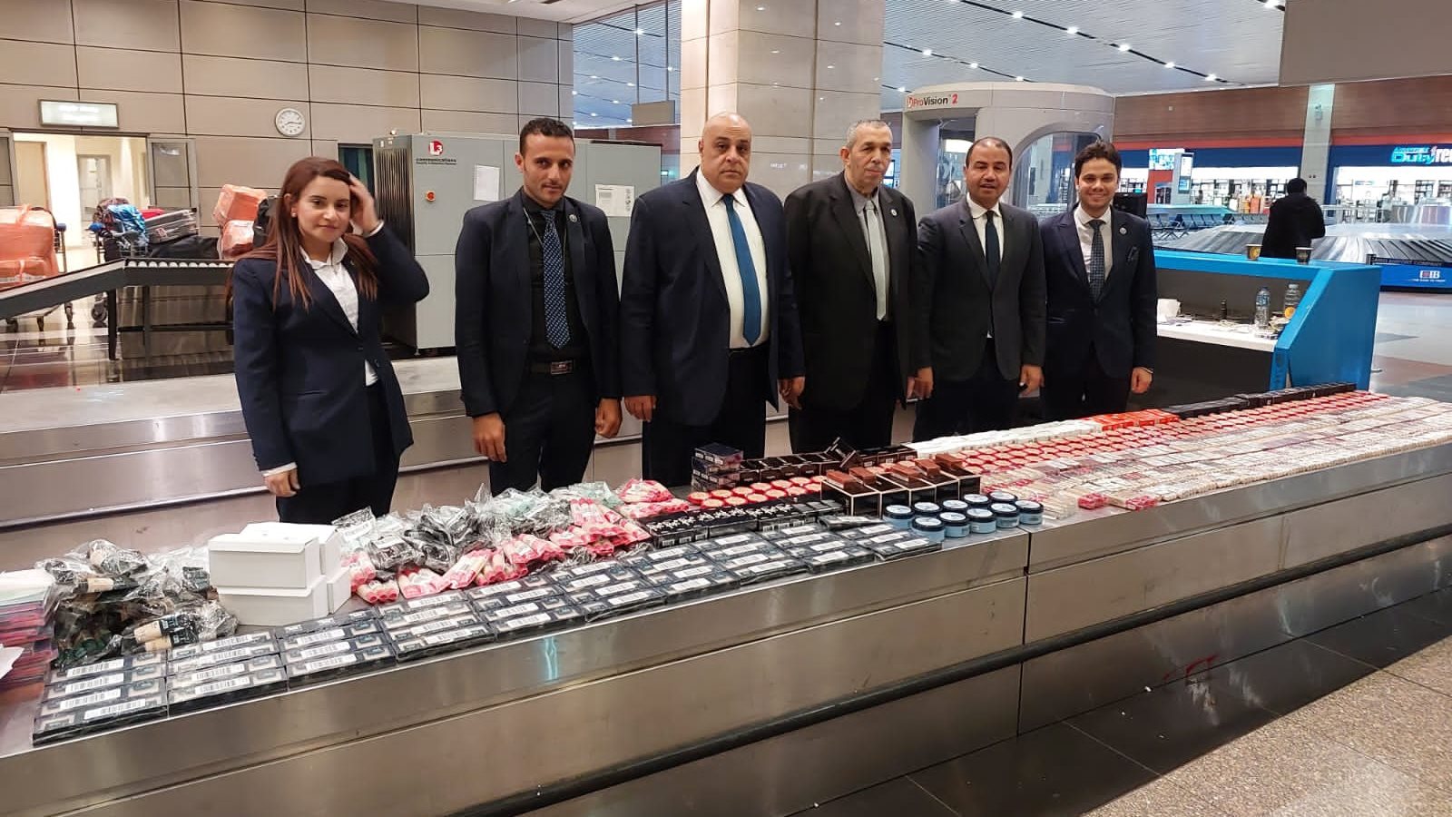 صورة من الضبطية 