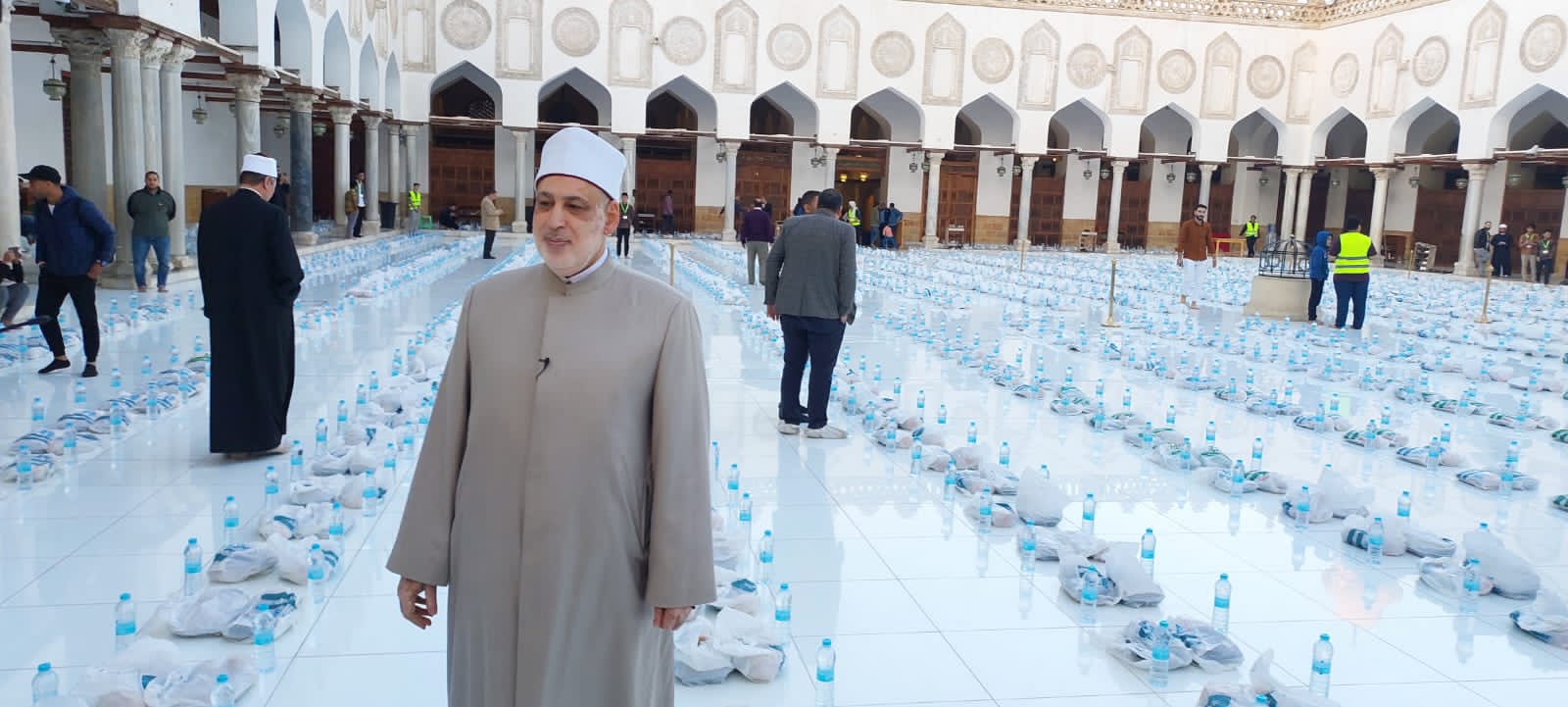 وجبات الإفطار في الجامع الأزهر 