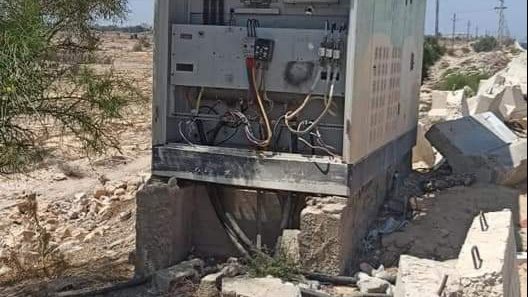 سرقات أبواب محولات الكهرباء بالعريش
