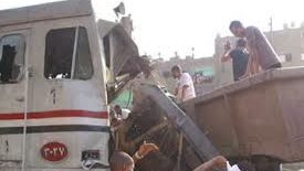 تصادم قطار