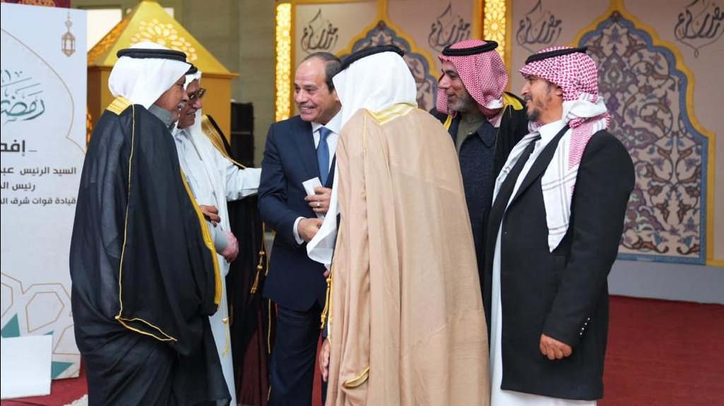 الرئيس السيسي وشيوخ القبائل