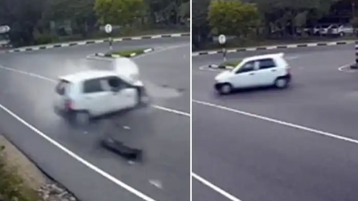 شبح يتسبب في حادث سيارة مميت