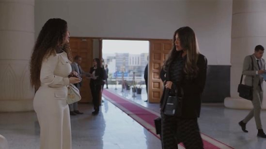 سعر إطلالة الفنانة ريهام حجاج في مسلسل جميلة