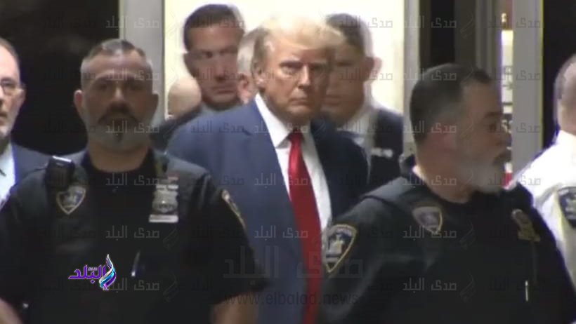 ترامب خلال محاكمته