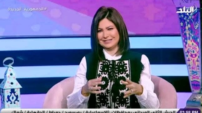 الإعلامية دينا رامز
