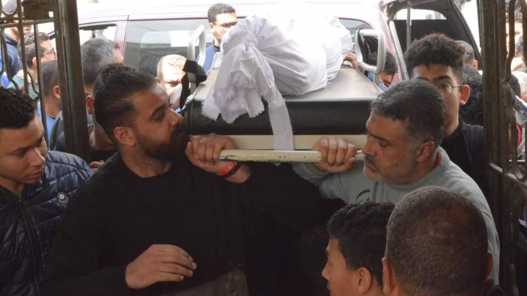 جنازة لاعب غزل المحلة وزميله