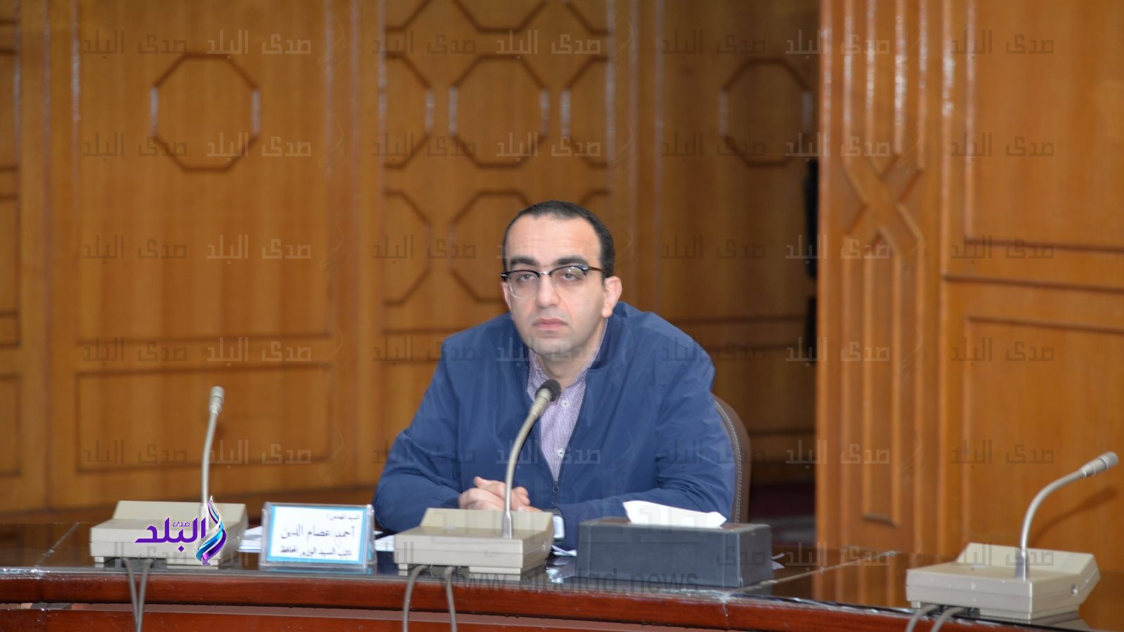 خلال الاجتماع 