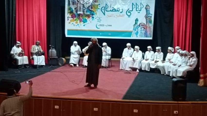 استمرار فعاليات ليالي رمضان الثقافية بالعريش 