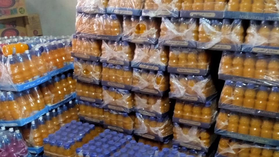 عصائر مجهولة المصدر بالغربية 