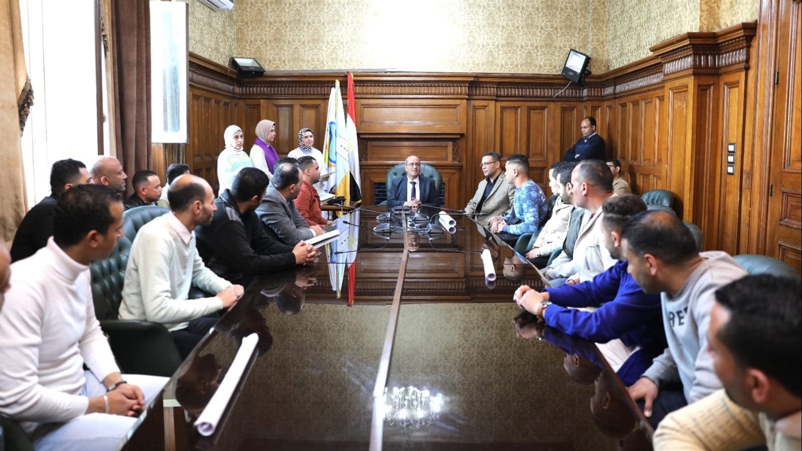 حفل تكريم بشركة مياه الشرب بالإسكندرية