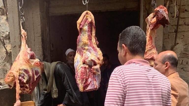 حملات رقابية على المحلات بالمنيا 