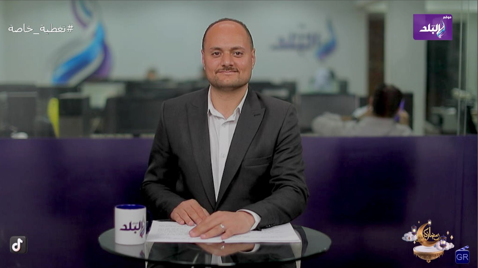 مذيع موقع صدى البلد أحمد زهران