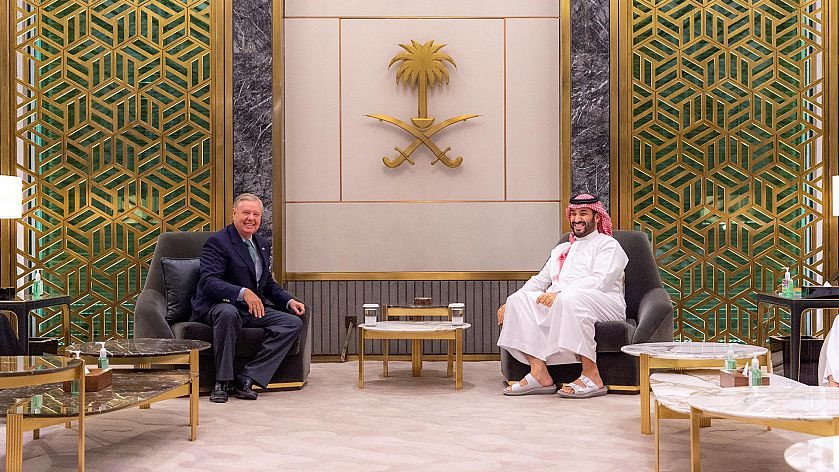 ولي العهد السعودي والسيناتور الأمريكي