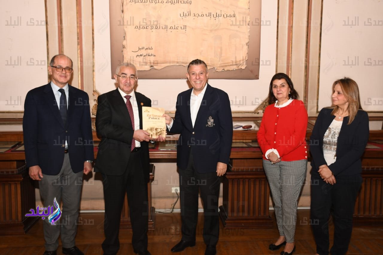 رئيس جامعة عين شمس يستقبل سفير دولة أذربيجان