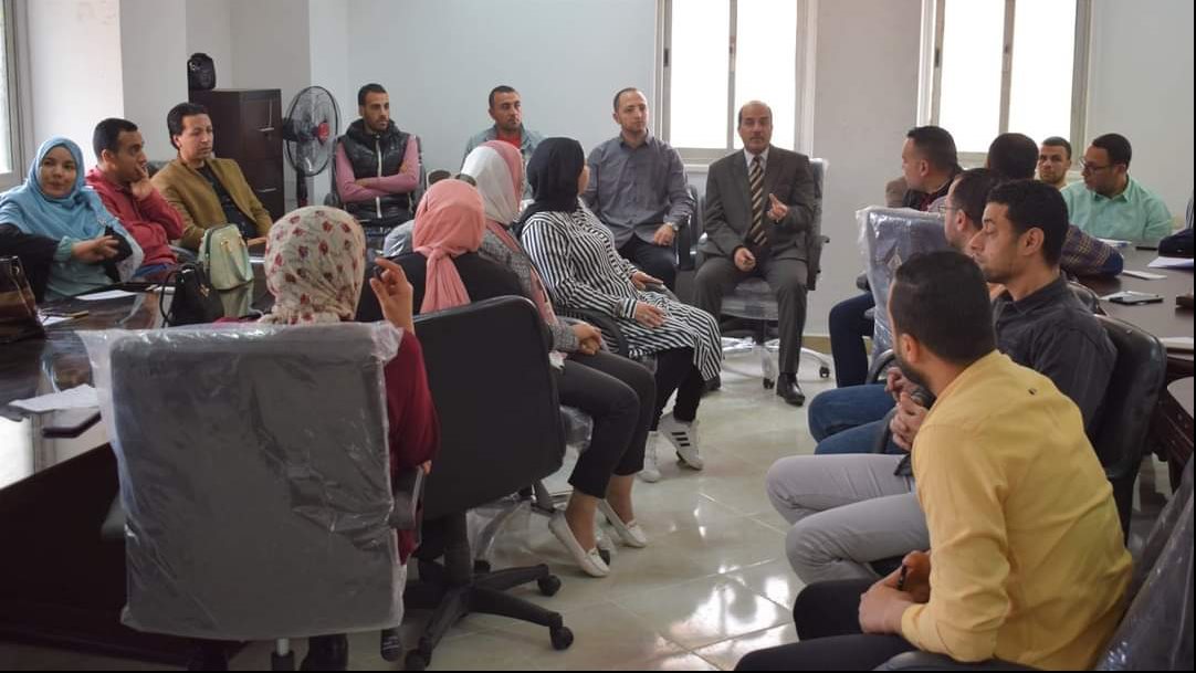 افتتاح دورة تنمية قدرات أعضاء هيئة التدريس بجامعة العريش
