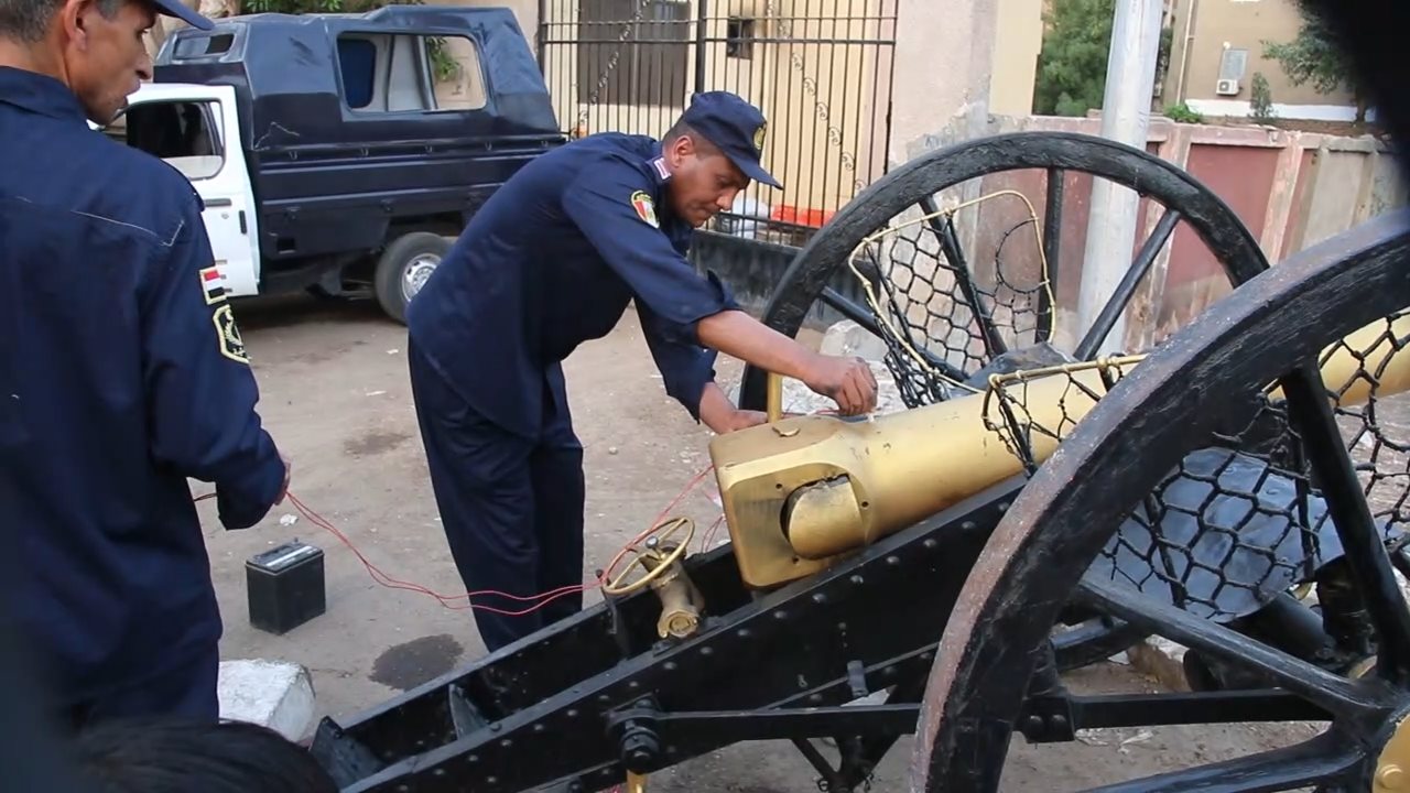 مدفع رمضان...146عاما يفطر عليه الصائمين بالاقصر