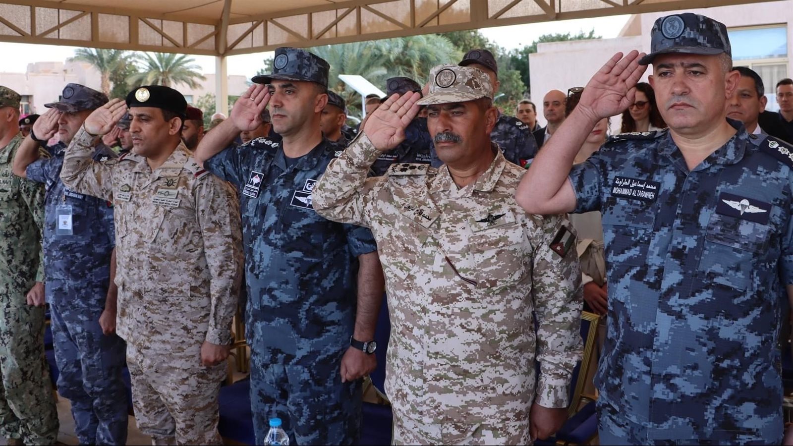 صورة من مشاركة مصر في التدريب