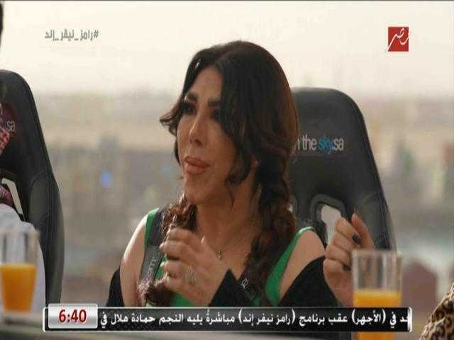 الفنانة غادة إبراهيم 