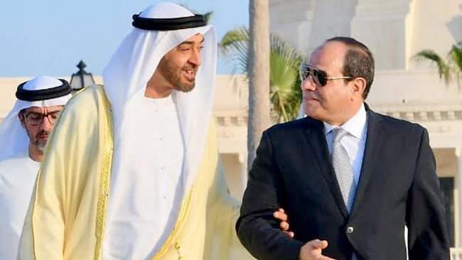 الرئيس السيسي والشيخ محمد بن زايد