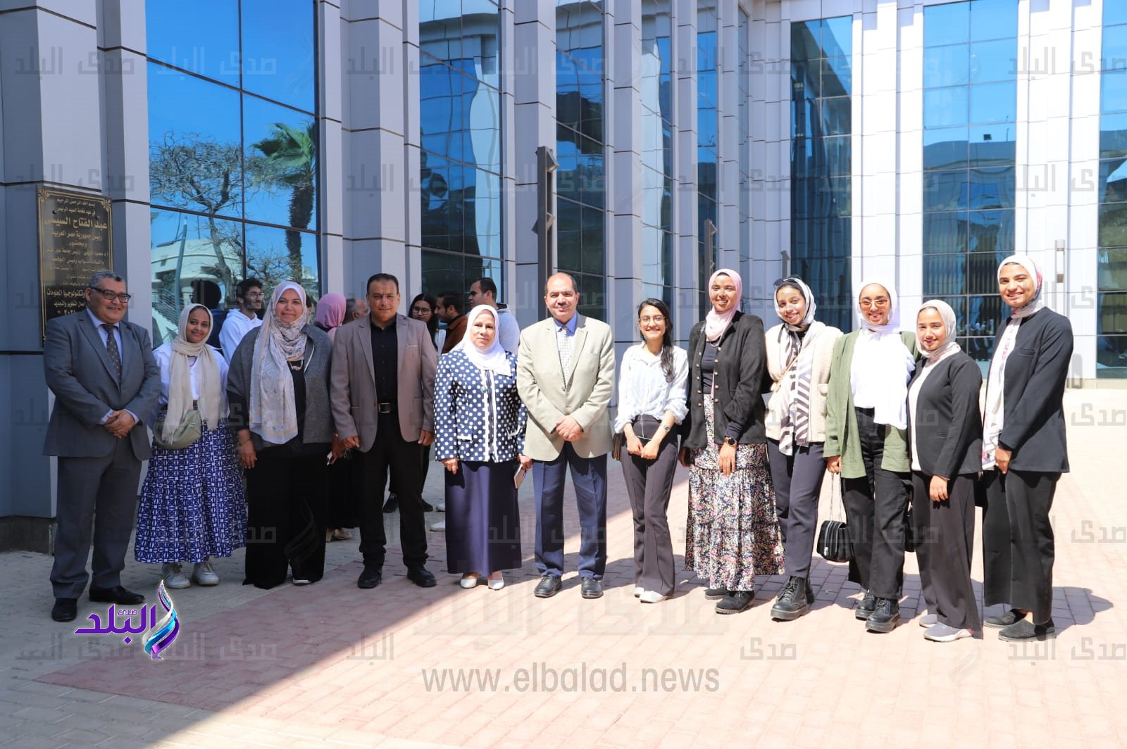 لقاء رئيس و نائب رئيس جامعة عين شمس بالطلاب الحاصلين على منحة USAID7