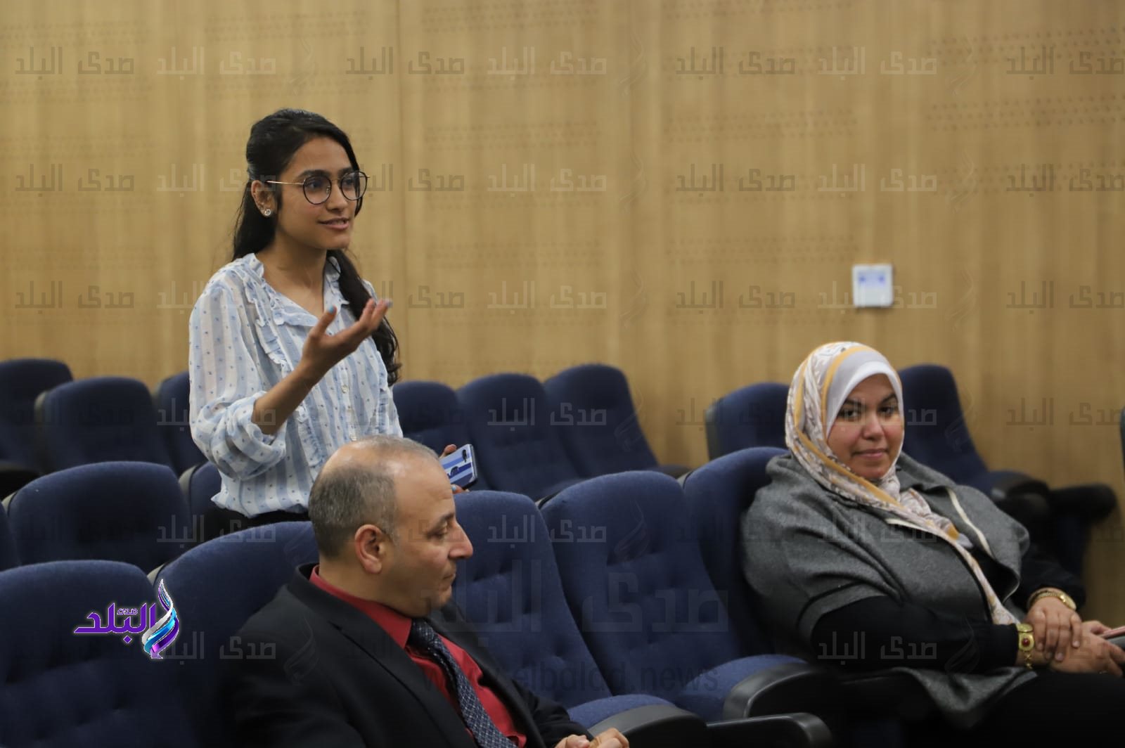 لقاء رئيس و نائب رئيس جامعة عين شمس بالطلاب الحاصلين على منحة USAID6