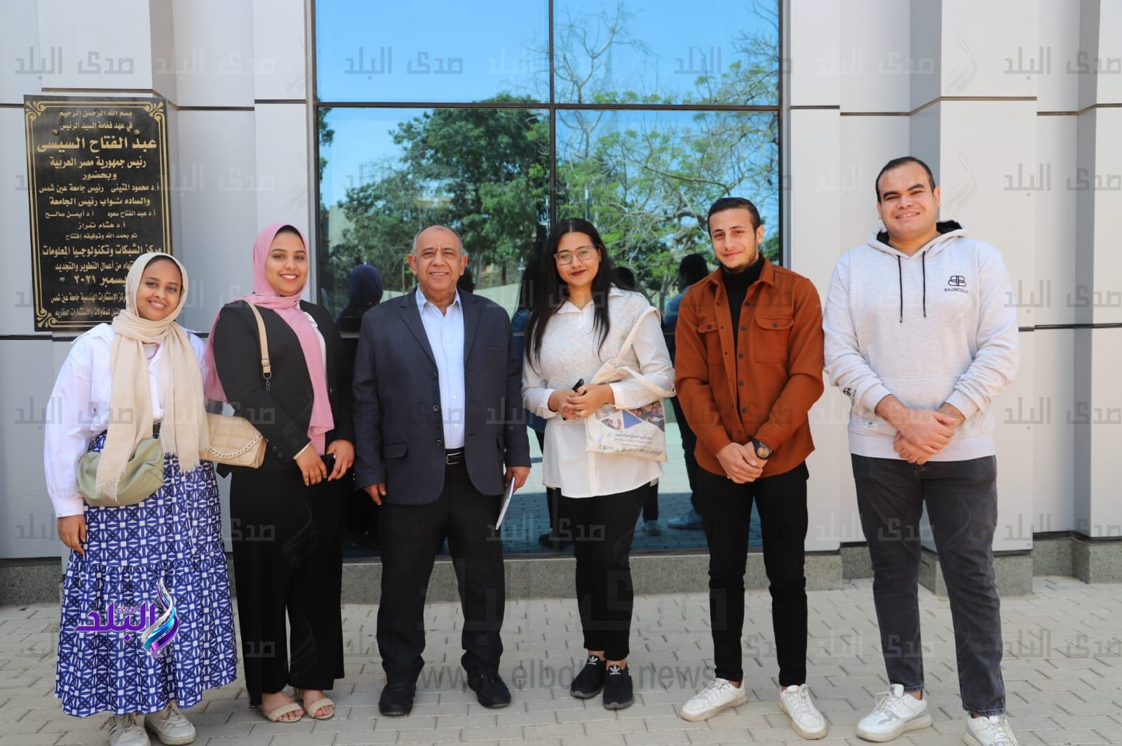 لقاء رئيس و نائب رئيس جامعة عين شمس بالطلاب الحاصلين على منحة USAID4