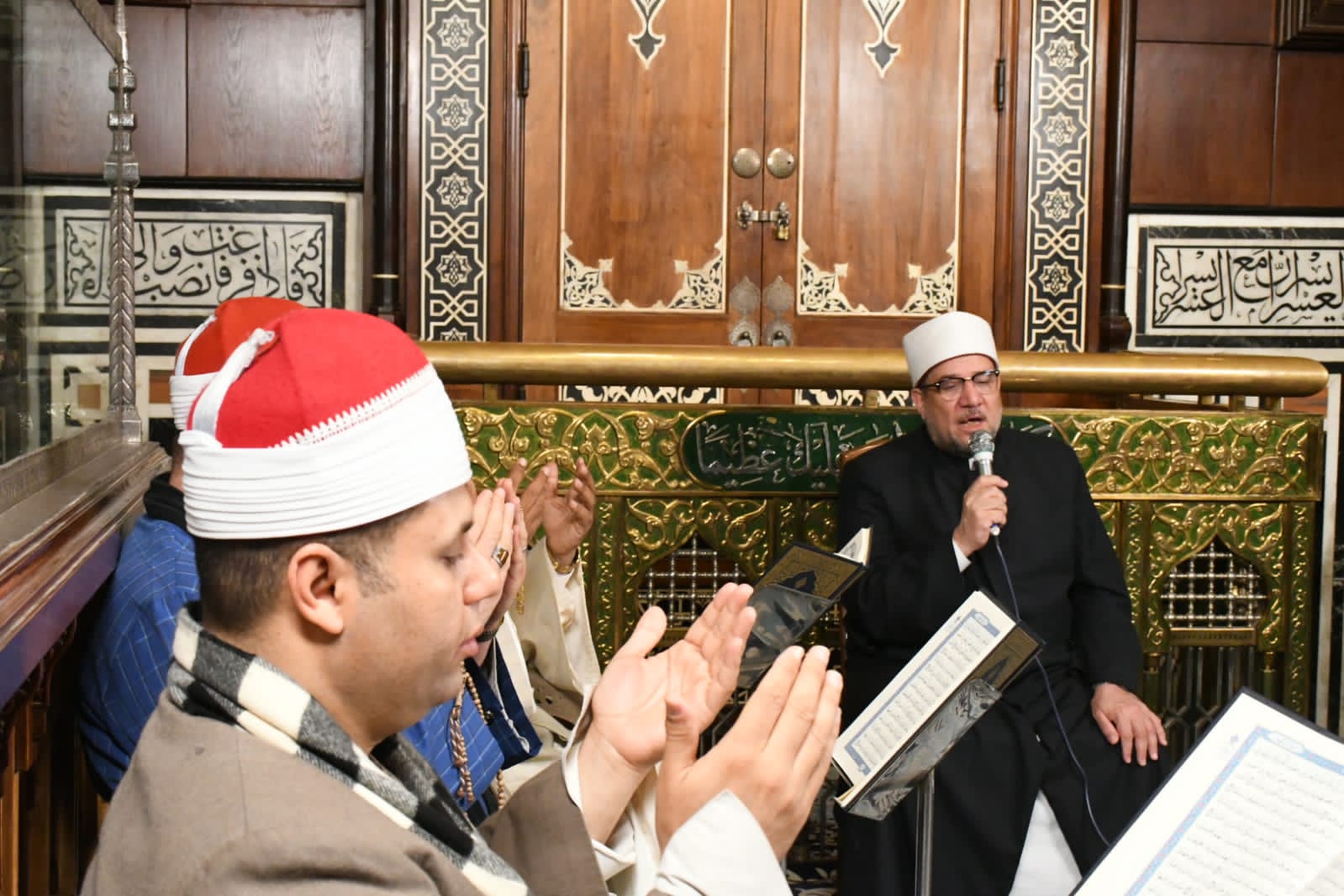 وزير الأوقاف من المقرأة
