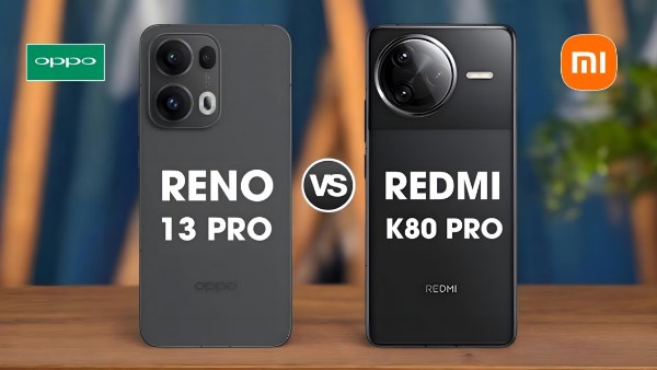 مقارنة بين شاومي Redmi K80 Pro وأوبو Reno 13 Pro