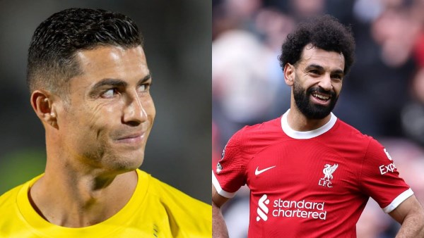 رونالدو و محمد صلاح 