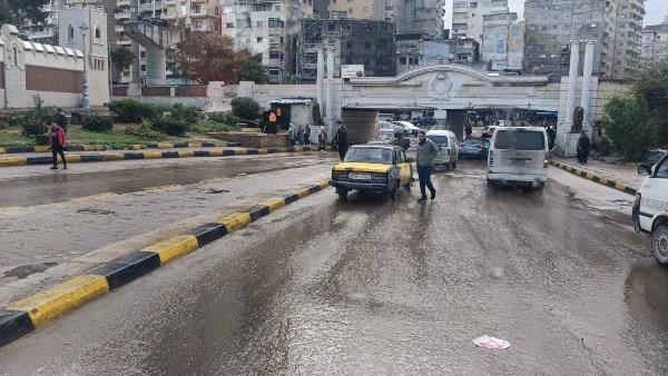 هطول أمطار بالاسكندرية