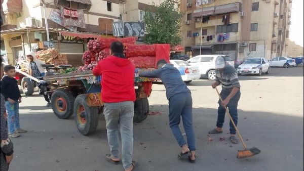 بورفؤاد | استمرار حملات إزالة الإشغالات وفرض الانضباط بنطاق المدينة