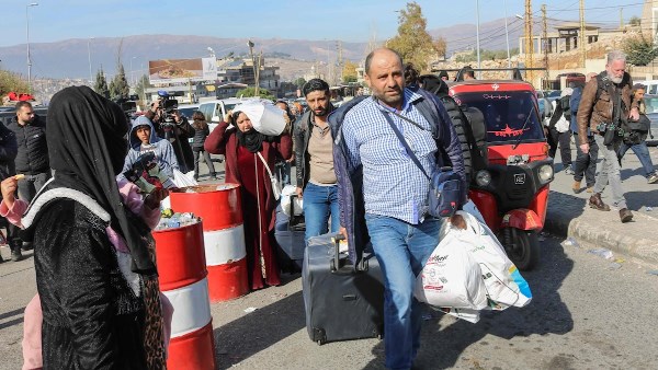 لبنان: العدد الرسمي للداخلين من سوريا لا يتجاوز 7 آلاف نازح