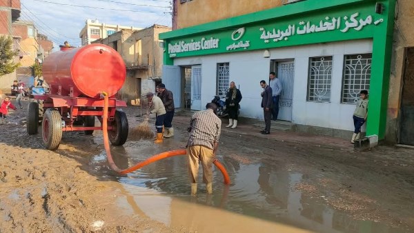 كسح مياه الأمطار 