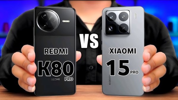 مقارنة بين هاتفي شاومي 15 وRedmi K80.. من سيخطف الأنظار؟