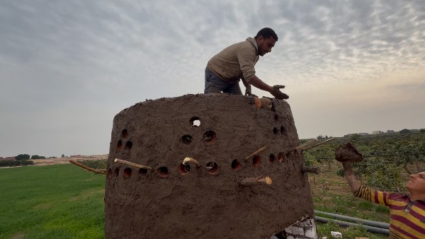 صناعة أبراج الحمام بالبحيرة