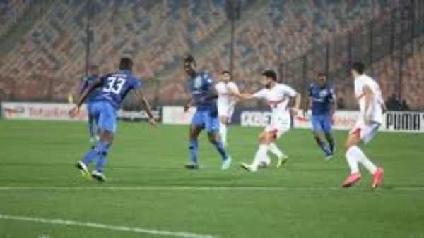 مباراة الزمالك و بلاك بولز 