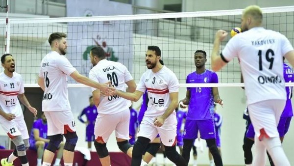 الزمالك يواجه الجزيرة الإماراتي في ربع نهائي البطولة العربية للكرة الطائرة