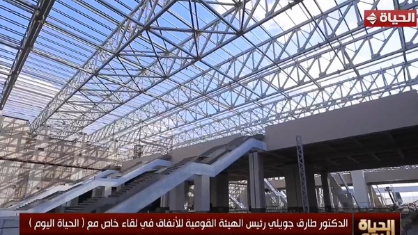 القومية للأنفاق: نسب التنفيذ داخل محطات القطار السريع تتراوح من 70 إلى 75%