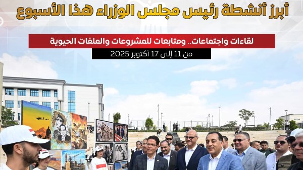 مشروعات ضخمة بالقليوبية.. أبرز أنشطة رئيس مجلس الوزراء في أسبوع