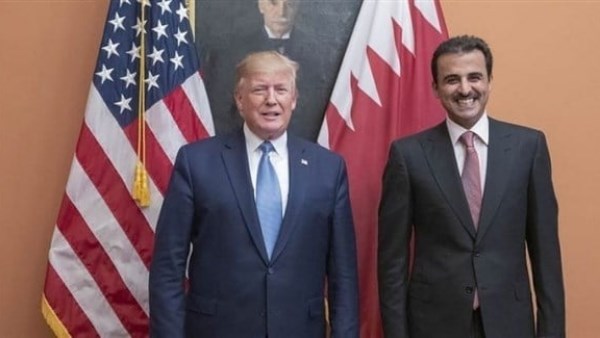 ترامب و تميم  ترامب و تميم