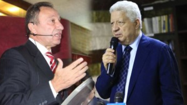 الخطيب ومرتضى منصور 