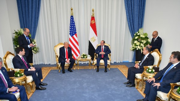الرئيسان السيسي وترامب