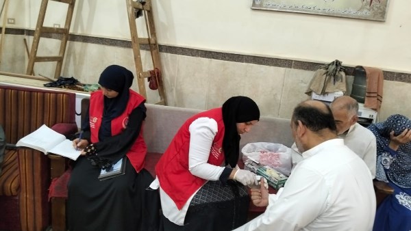 جانب من الحملة  جانب من الحملة