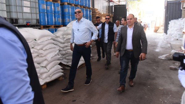 الوزير خلال حملات التفتيش