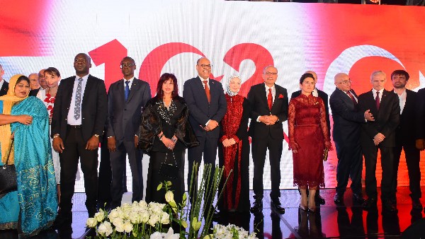 وزير العمل خلال مشاركته في الاحتفالية وزير العمل خلال مشاركته في الاحتفالية