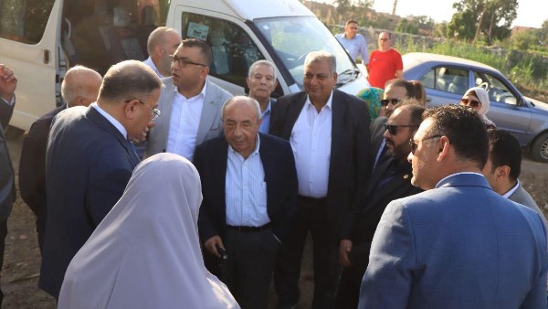 جولة طارق النبراوي نقيب المهندسين في المنوفية 