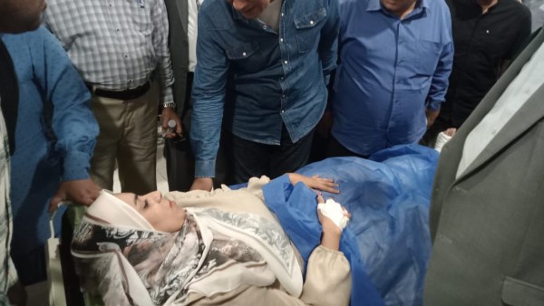 أحد المعلمين المصابين بالحادث أحد المعلمين المصابين بالحادث