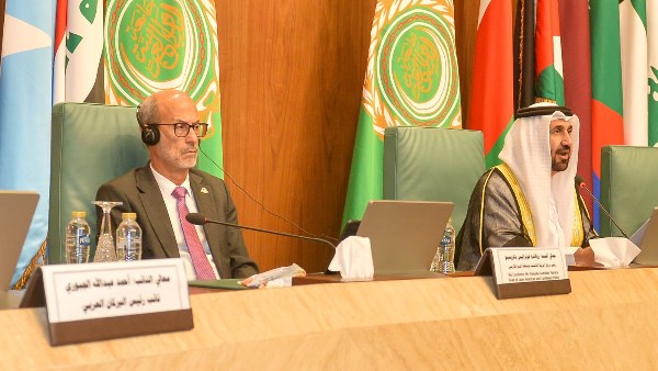 جلسة البرلمان العربي  جلسة البرلمان العربي