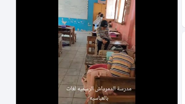 فيديو يرصد أزمة عجز المعلمين بمدرسة بالعباسية